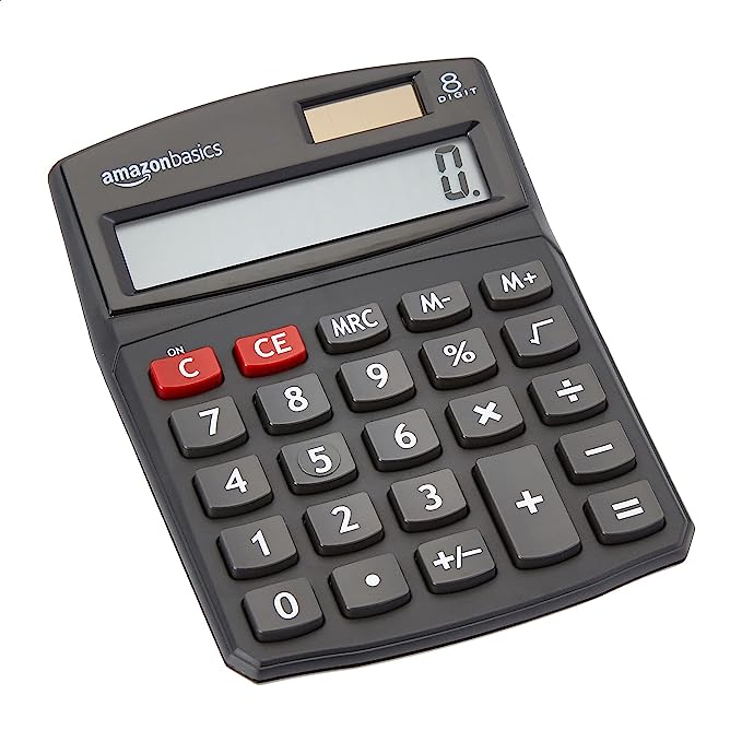 Simplify Your Math with the 8-Digit Desktop Calculator – Your Trusted Companion for Everyday Calculations!